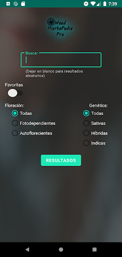 Android application Hierbapedia Pro - Weed screenshort