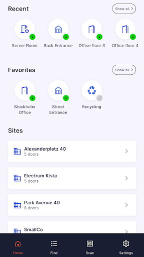 Android application Telcred Personal screenshort