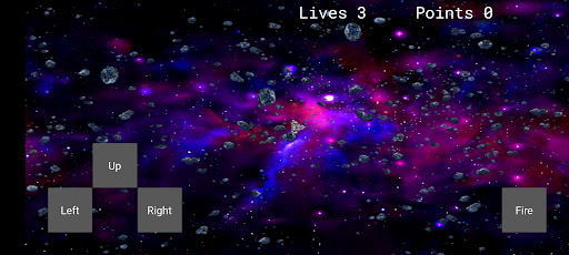 Android application Space Pilgrim screenshort