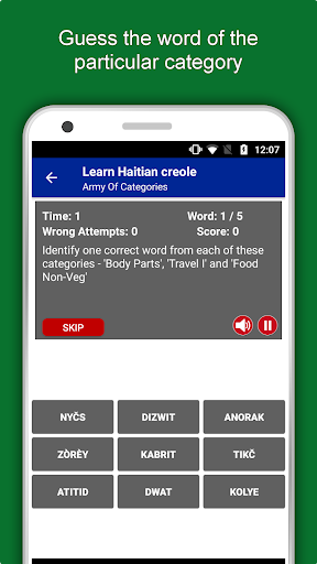 Screenshot of Learn Haitian Creole Language