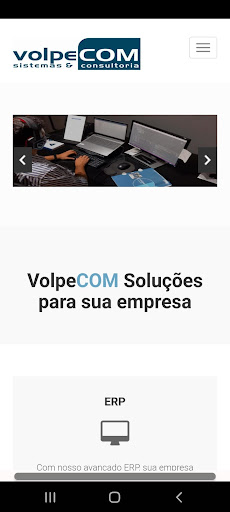 Android application Starter VolpeCOM screenshort