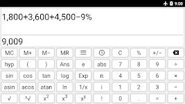 screenshot of Calculator app