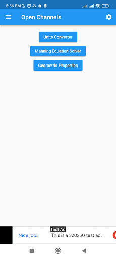 Android application Open Channels screenshort