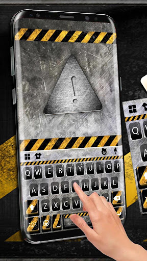 Metal Warning Line Keyboard Th Screen 2