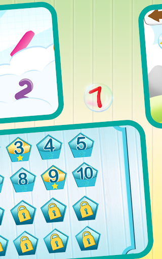 Screenshot of Write Numbers: Tracing 123