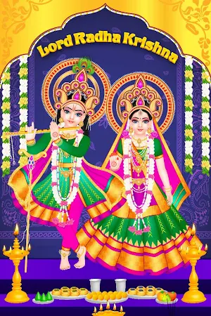 Game screenshot Lord Radha Krishna Live Temple mod apk