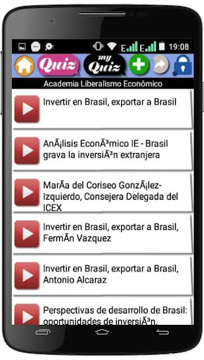Android application Economia Empresarial (portuguê screenshort