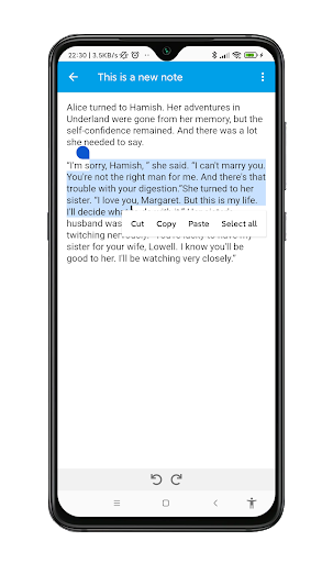 PieceNote - clean notes/writer Screen 3