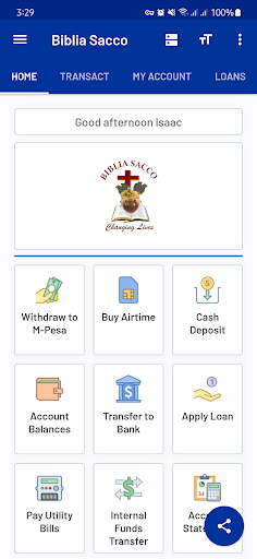 Android application Biblia SACCO screenshort