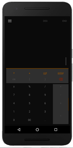 Android application Net Plus- financial calculator screenshort