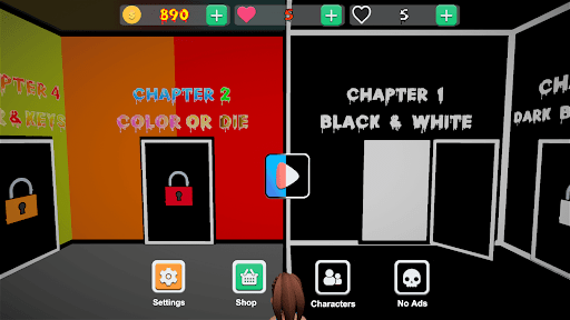 Android application Obby Colors: Paint Or Die screenshort