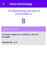 Calculate Numerology - Name And Birth Date Meaning 5 APK screenshots 3