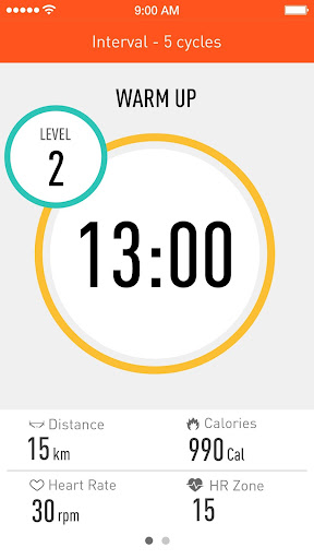 iConsole+ Training Screen 2