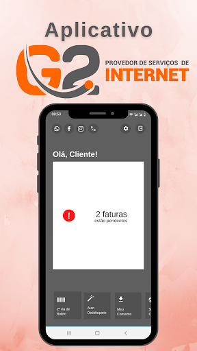 Android application G2 Internet screenshort