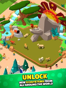 Idle Zoo Tycoon 3D - Animal Park Game Screenshot