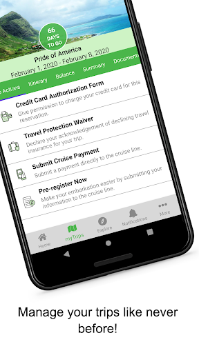 Cruise Planners Mobile Screen 3