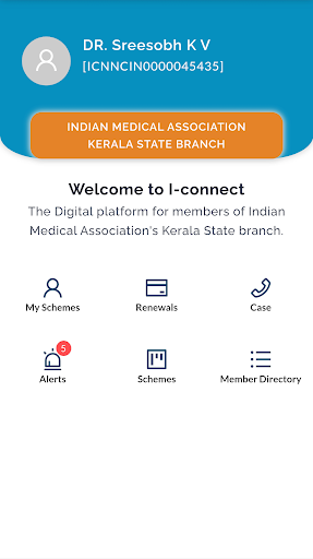 Android application IConnect IMA KSB screenshort