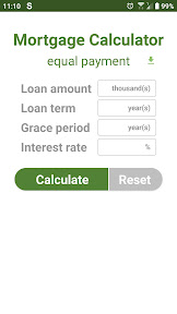 Mortgage Calculator - Advanced screenshot