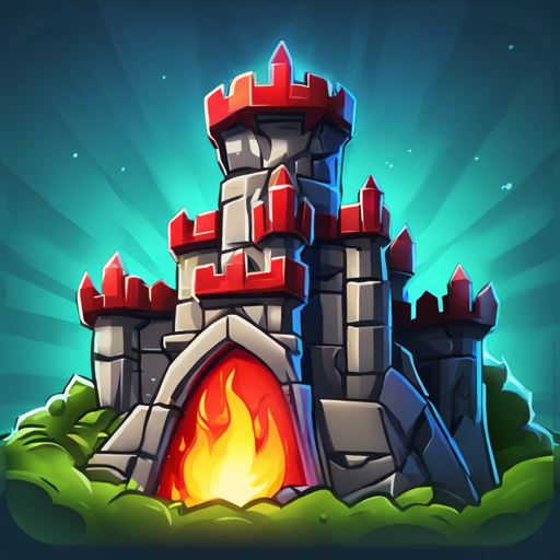 Idle Castle Tower Defense TD Logo