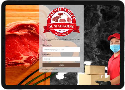 Dunia Daging Office Management Screen 3