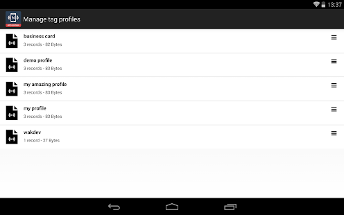 NFC Tools - Pro Edition Screenshot