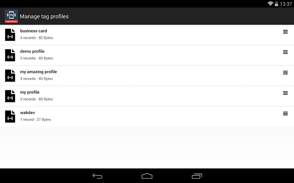 NFC Tools PRO — screenshot 12