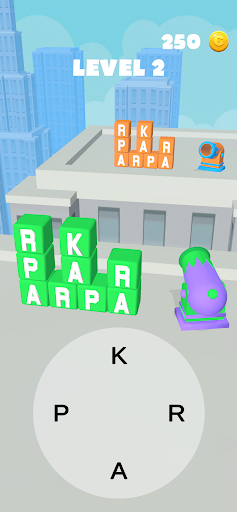 Android application Letter Shot 3D! screenshort