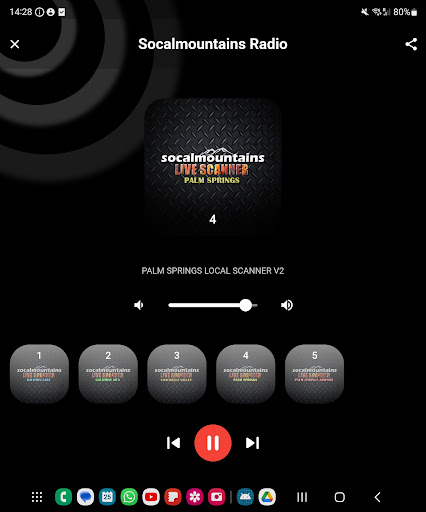 Socalmountains Radio Screen 2