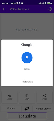 French To HaitianCreole Trans