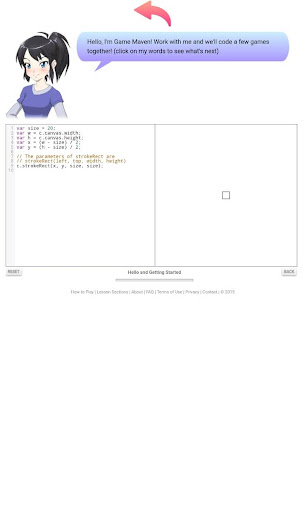 CodingGames Screen 2