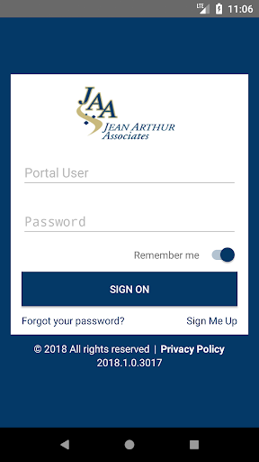 Android application Jean Arthur Associates Ins. screenshort