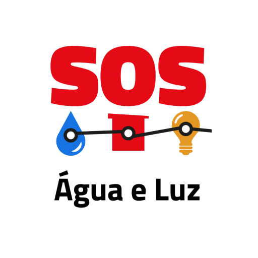 SOS Água e Luz logo