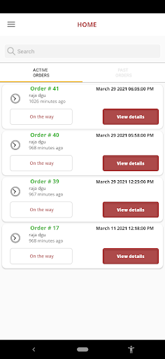 Zuparr Delivery Screen 3