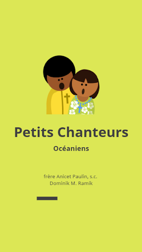 Android application Petits Chanteurs Océaniens screenshort
