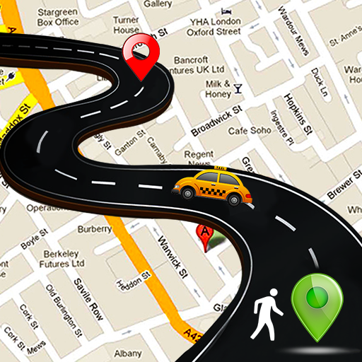 GPS Maps Navigation Place Find Laai af op Windows