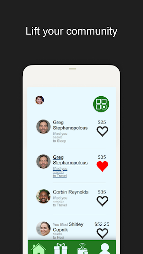 Android application LifeLift screenshort
