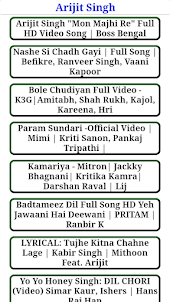 Arijit Singh All Video Songs