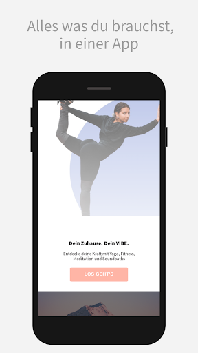 Android application Dein VIBE screenshort