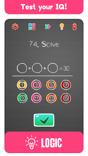 Math Puzzles Logic Games 1.7 screenshots 1