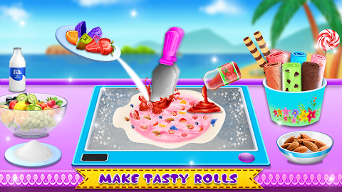 アイスクリームロール：カップケーキゲームのおすすめ画像2