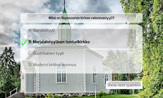 Suomi-tietopelin lisäosa - Screenshot 1