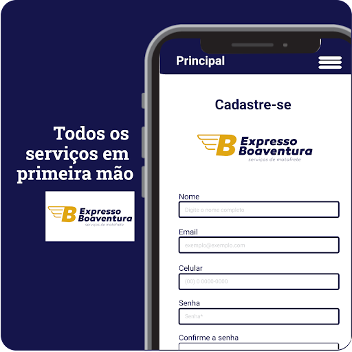 Expresso BoaVentura - Cliente Screen 2