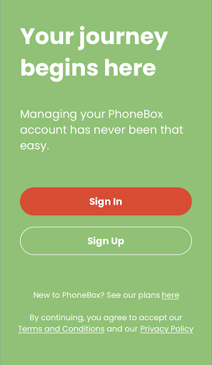 Android application PhoneBox US screenshort