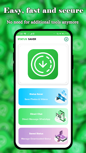 Android application Status Saver for WhatsApp screenshort