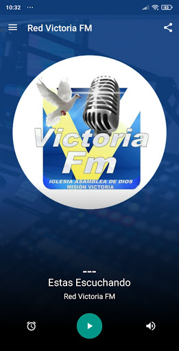 Android application Radio Red Victoria FM Paraguay screenshort