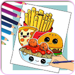 Cover Image of Download How To Draw Food  APK