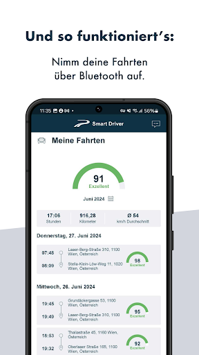 Smart Driver: Fahrstil App Screen 2