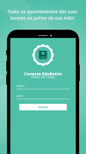 Android application EduBetim - Diário de Classe screenshort