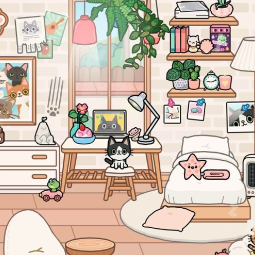 Aesthetic FREE Bedroom design Toca Boca