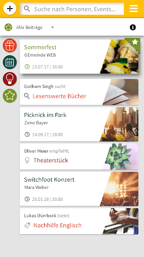 Android application GEmeinde WEB screenshort